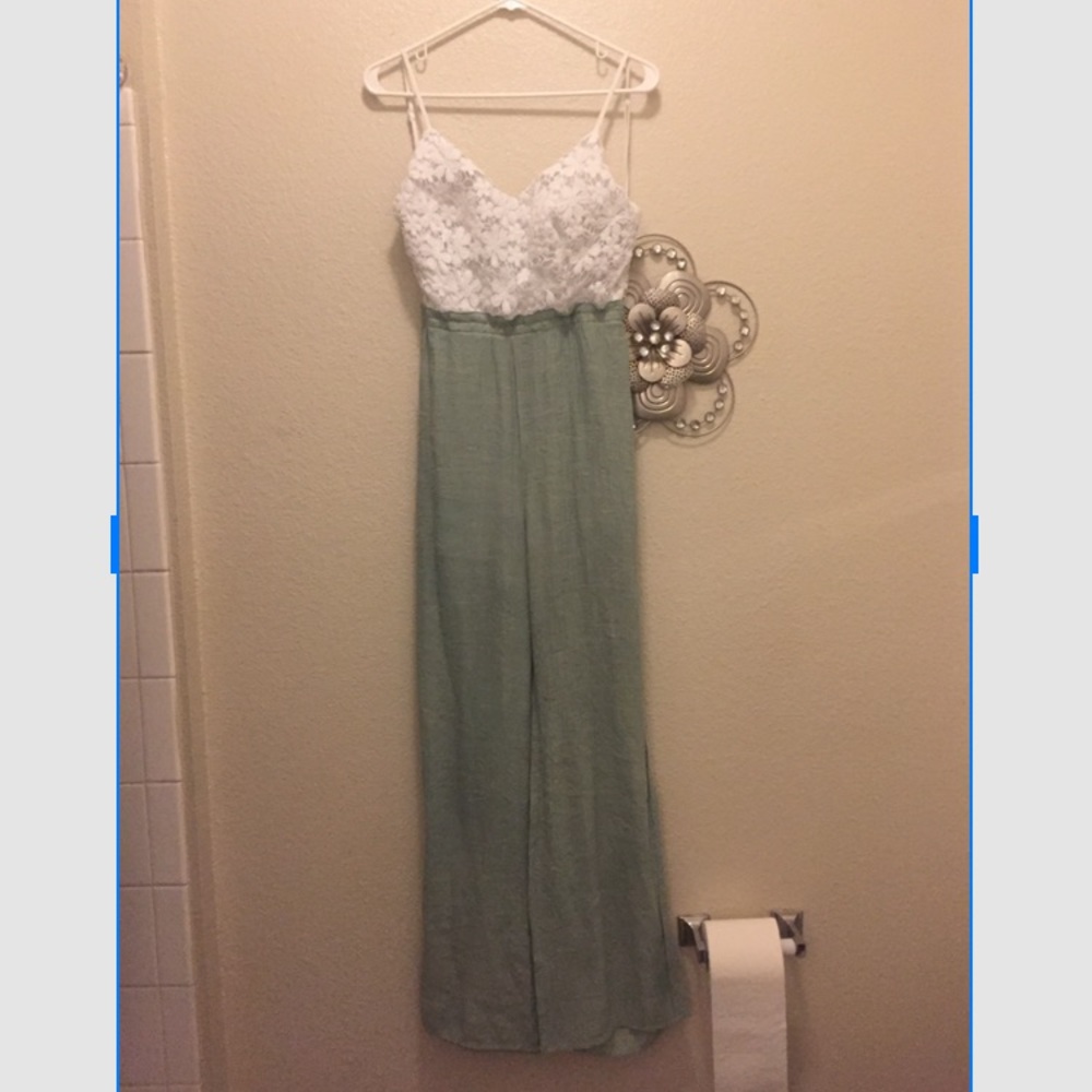 Mint jumpsuit!
